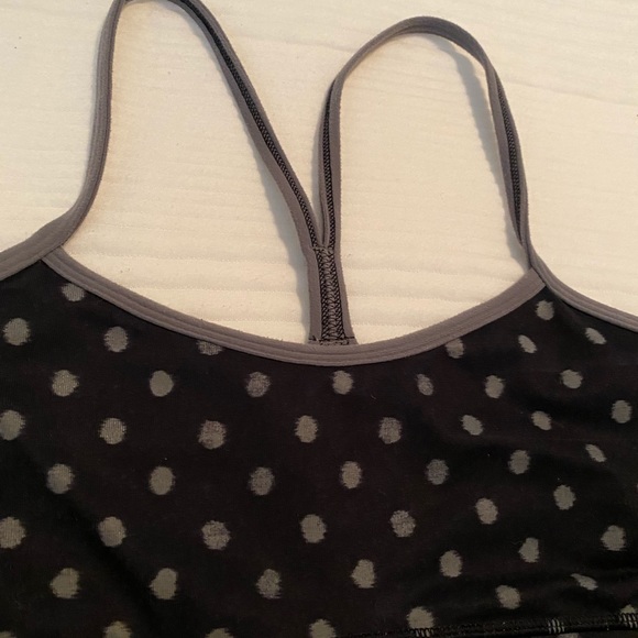 Polka dot Lululemon bra sz 6 - Picture 3 of 3